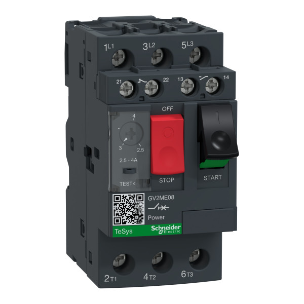 Schneider Electric Disjoncteur Disj.Mot.2,5-4 Plus Add