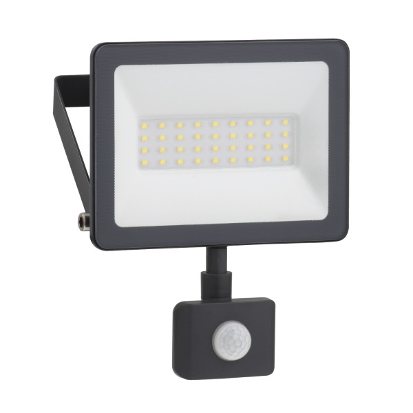 Mureva floodlight - projecteur - 20w - 2000lm - 4000k - ip44 - avec capteur 230v