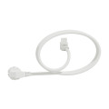 Unica system+ - cable spécifique pour nourrice m - 1,5mm2 - 10m - coudé - blanc