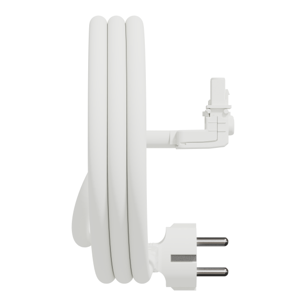 Unica system+ - cable spécifique pour nourrice m - 2,5mm2 - 3m - coudé - blanc