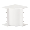 OptiLine 70 - Angle intérieur - pour goulotte PVC blanc polaire 120 x 55