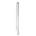 Optiline 45, Colonne Mobile Aluminium Laqué Blanc Polaire 2 Faces 2,15 M