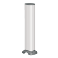 Schneider Electric Optiline 45 - Colonnette Aluminium avec Passage - 1 Face - 0,43 M