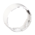 Optiline 45 - Bague De Liaison Raccord Perche Au Conduit Flexible - Blanche