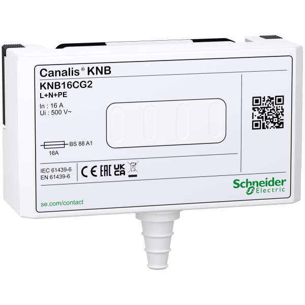 Schneider Electric Connecteur L N Pe pour Fusibles Bs