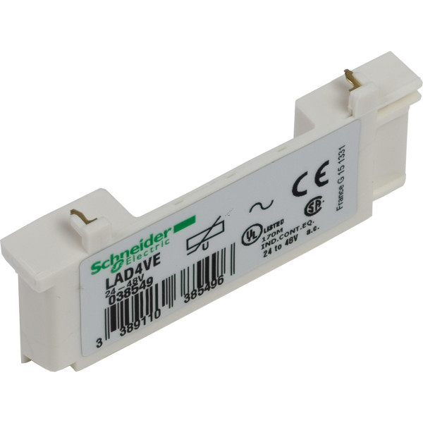 Schneider Electric Module D Antiparasitage Varistance 50 à 127 V Ca