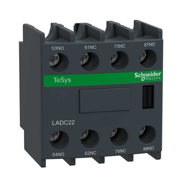 Schneider Electric Bloc de contacts auxiliaires Tesys 2 F Plus 2 O Bornes à Visétriers