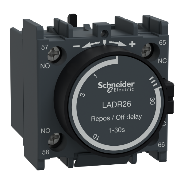 Schneider Electric Bloc de contacts auxiliaires Tesys 1 F Plus 1 O Cosses à Sertir