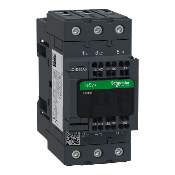 Schneider Electric Contacteur Everlink 3P Ac3 440V 65A Ctrl Ress Bob 115Vca 50/60Hz