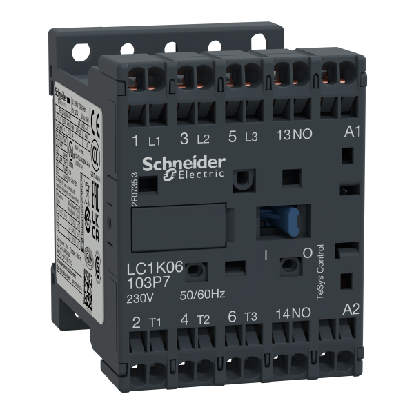 Schneider Electric Contacteur Tesys Lc1K 3P Ac3 440V 6 A Bobine 24 Vca