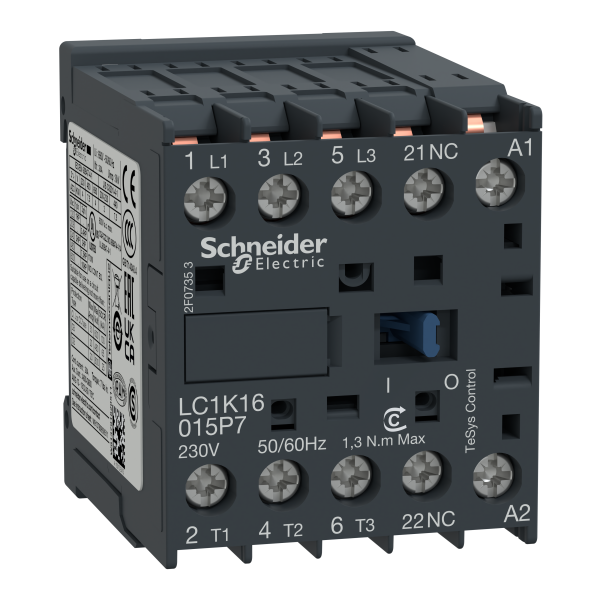 Schneider Electric Contacteur Tesys Lc1K 3P Ac3 440V 16 A Bobine 230 Vca