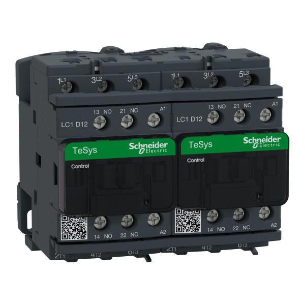 Schneider Electric Contacteur Inverseur Tesys Lc2D 3P Ac3 440V 12 A Bobine 110 V Ca