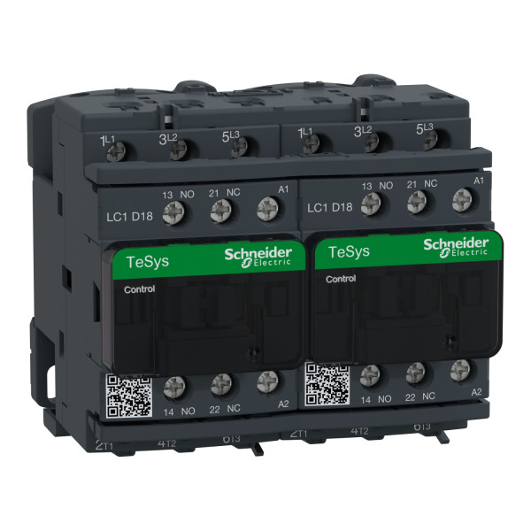 Schneider Electric Contacteur Inverseur Tesys Lc2D 3P Ac3 440V 18 A Bobine 48 V Ca