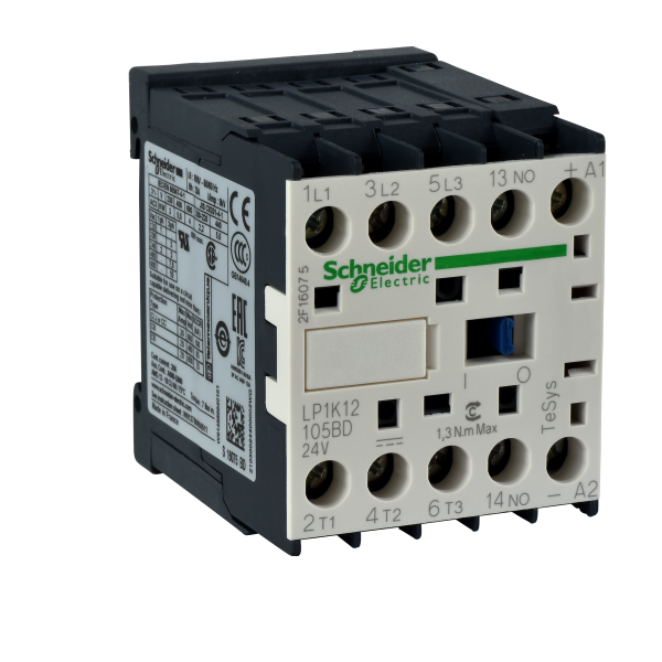 Schneider Electric Contacteur Tesys Lp1K 4P (2No Plus 2Nc) Ac1 440V 20 A Bobine 220 V Cc