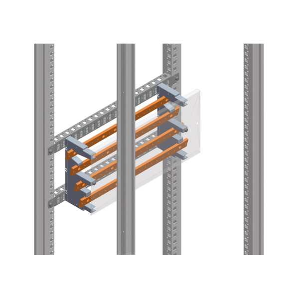 Répartiteur Etagé 4P 250 A 235x470x115 mm Linergy BS Schneider