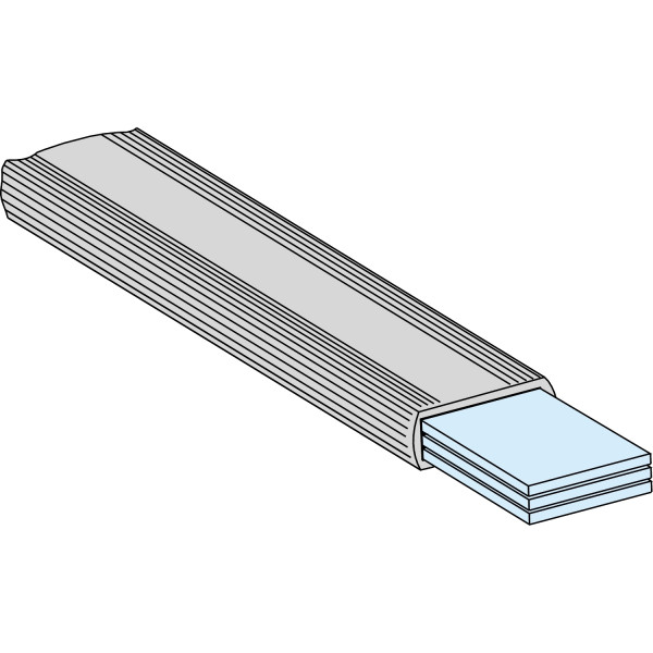 Prismaset g active - barre souple isolée - 32x6mm - l= 1800mm