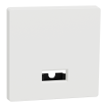 D-life - enjoliveur pr commande simple avec hublot et symboles -blanc nordic mat