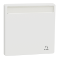 D-life - enjoliveur pour commande simple avec porte-étiquette - blanc nordic mat