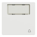 D-life - enjoliveur pr commande simple étiquet picto carillon - blanc nordic mat