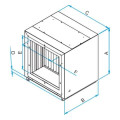 Filtre M5 5000/ 6500/ 8000EasyVEC® Aldes