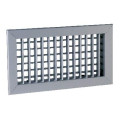 Aldes ac 101 f3 -  300 x 150 mm - grille aluminium simple déflexion