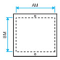 Aldes mini-awt - 12 - diffuseur de contre-marche