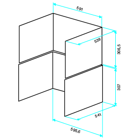 Aldes cache gaines dee fly cube