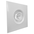 Diffuseur circulaire à jet réglable pour faux plafond, blanc, D raccord 200 mm. (GCI/P 200)