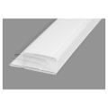 Conduit rectangulaire PVC rigide 55 x 110 mm, équivalent D 100 mm, long 3 m. (TPL 100/3)