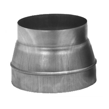 Réduction conique en acier galvanisé, raccordement D 250/160 mm. (RED 250/160)