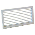 GRILLE ORIENTABLE SIMPLE DEFLECTION BLANC 800X200. (GAO B 800/200)