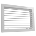 GRILLE ORIENTABLE SIMPLE DEFLECTION BLANC 800X200. (GAO B 800/200)