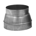 Réduction conique en acier galvanisé, raccordement D 560/125 mm. (RED 560/125)
