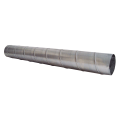 Conduit spiralé acier galvanisé double peau 50 mm, D 630 mm, longueur 3 m. (CMS 630 DP50)