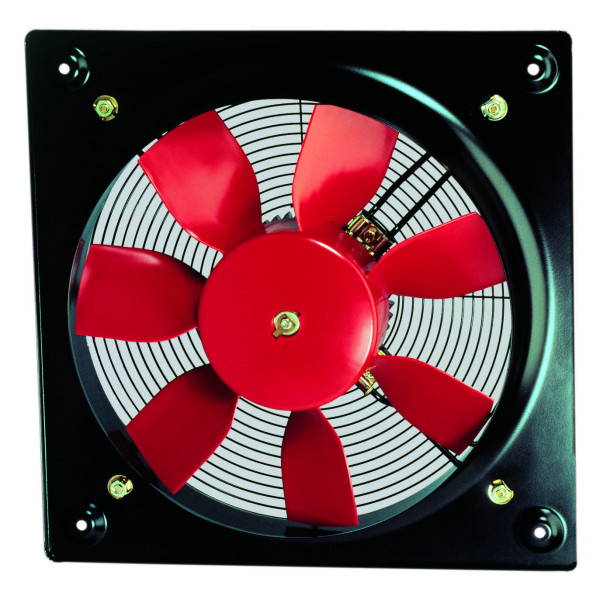 Ventilateur mural, hélice PVC, 3550 m3/h, 2 pôles, triphasé 230/400V, D 355 mm. (HCGB/2-355/I)