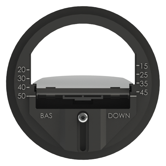 Régulateur de débit réglable basse pression, 50 à 250 Pa, D 100 mm, 75 m3/h. (RDR 100/75)