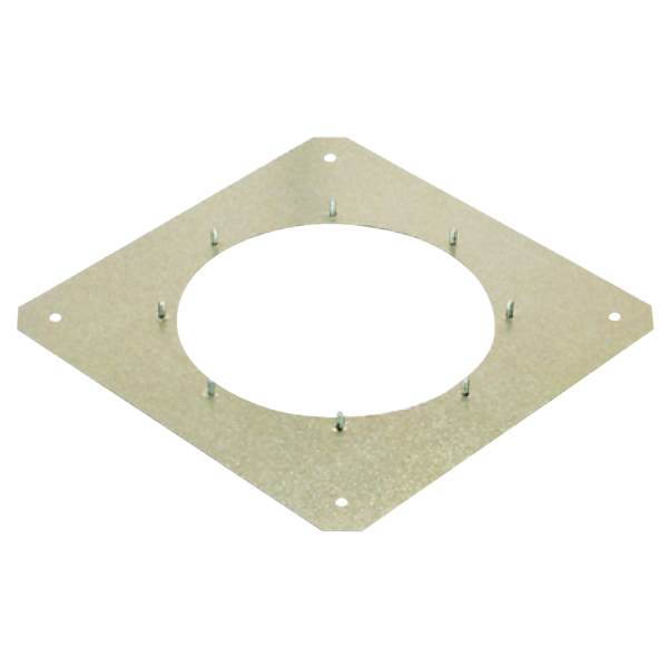 Plaque d'adaptation pour le montage des accessoires des tourelles CTH/V 900. (JPA-1250)