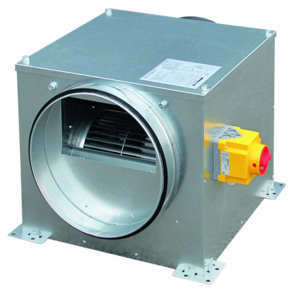 Caisson Ecowatt iso 50 mm, 2800 m3/h, D 450 mm, dépressostat, inter prox. (CATB 28/I-ISO 50 ECOWATT)