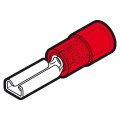 RKFF408 - Clip femelle partiellement isolé renforcé rouge (0,25 à 1,5 mm²) - 4,8 X 0,8 mm