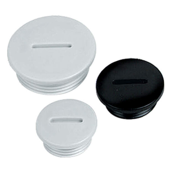 1052021N - Bouchon en polyamide Pg 21 noir (RAL 9005)