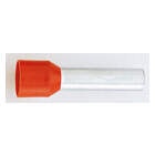 PKD1018 - Embout de câblage 10 mm² simple longueur 18 mm rouge