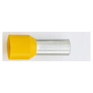 PKD25016 - Embout de câblage 25 mm² simple longueur 16 mm jaune