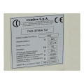 88708GY - Plaque personnalisable adhésive de type MG-VRT-A 25 x 80 mm grise