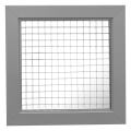 GRILLE DE REPRISE A MAILLES ALUMINIUM 600X150 MM. (GRM 600 X150)