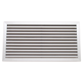 GRILLE FIXE SIMPLE DEFLECTION BLANC 800X150 MM. (GAF-B 800/150)