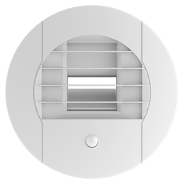 Bouche hygroréglable WC élec (12V) détection présence 5/30 m3/h D125 mm. (BEHW/E DP 5/30 12V D125)