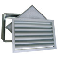 GRILLE ALUMINIUM AVEC FILTRE DIM 500X400. (GRE/FP 500X400/50)