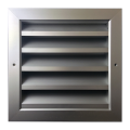 GRILLE ALUMINIUM AVEC FILTRE DIM 500X400. (GRE/FP 500X400/50)