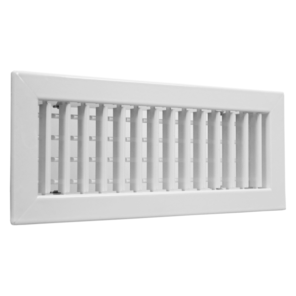 GRILLE ORIENTABLE DOUBLE DEFLECTION BLANC 800X200. (GAO D B 800/200)