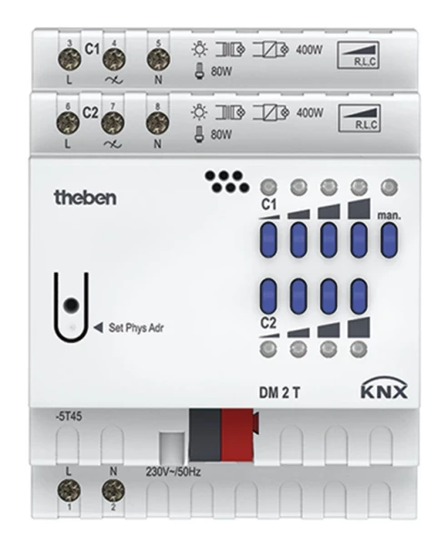 Module variateur 2c dm 2 t knx